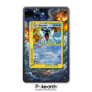 Gyarados H10/H32 - Custodia con Artwork Esteso per Carte Pokémon - Display Case Extended Artwork Pokearth