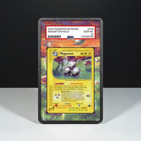 Magneton H18/H32 - Graded Card Extended Artwork Display Case - Display Case Extended Artwork Pokearth