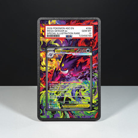 Mega Gengar ex 284/217 - Graded Card Extended Artwork Display Case - Display Case Extended Artwork Pokearth