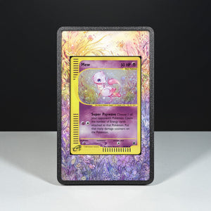 Mew 19/165 - Custodia con Artwork Esteso per Carte Pokémon - Display Case Extended Artwork Pokearth