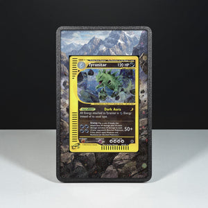 Tyranitar 29/165 - Custodia con Artwork Esteso per Carte Pokémon - Display Case Extended Artwork Pokearth