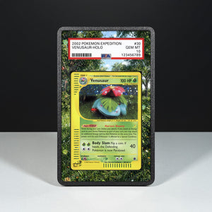 Venusaur 30/165 - Graded Card Extended Artwork Display Case - Display Case Extended Artwork Pokearth