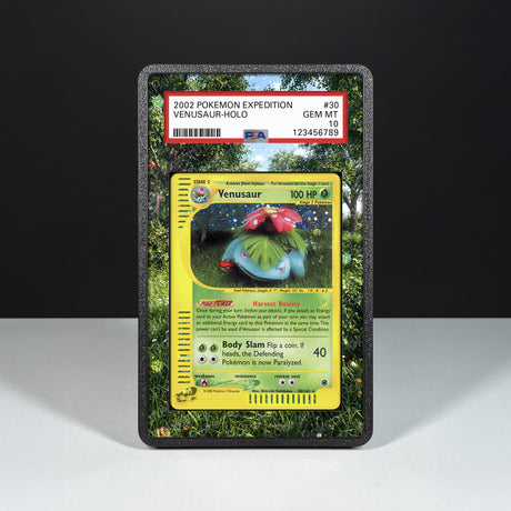Venusaur 30/165 - Graded Card Extended Artwork Display Case - Display Case Extended Artwork Pokearth