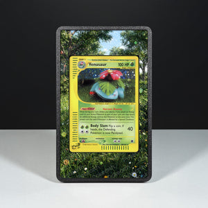 Venusaur 30/165 - Custodia con Artwork Esteso per Carte Pokémon - Display Case Extended Artwork Pokearth